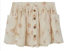 Lil Atelier turtledove nederdel blomster